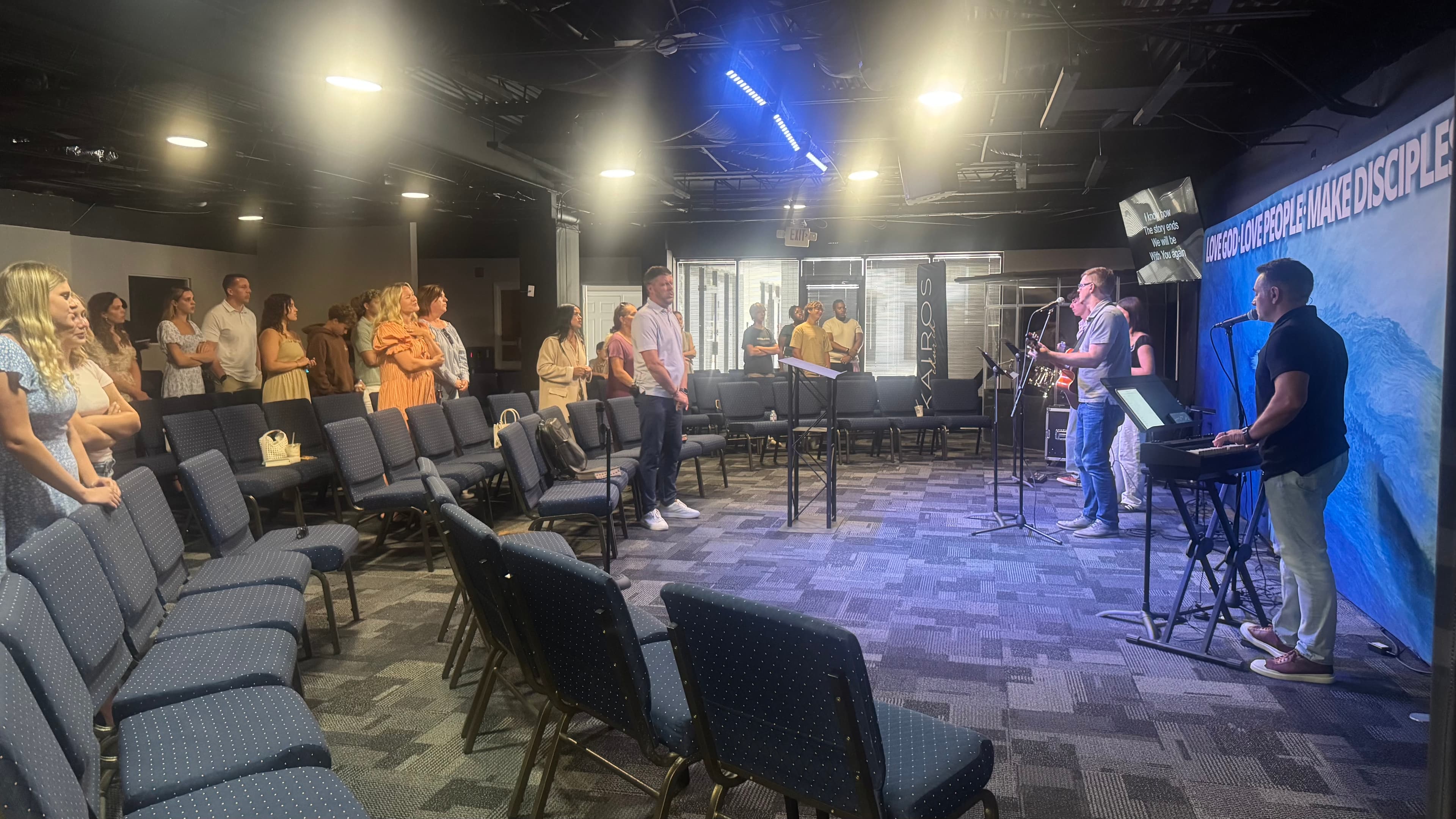 Kairos Church worship service